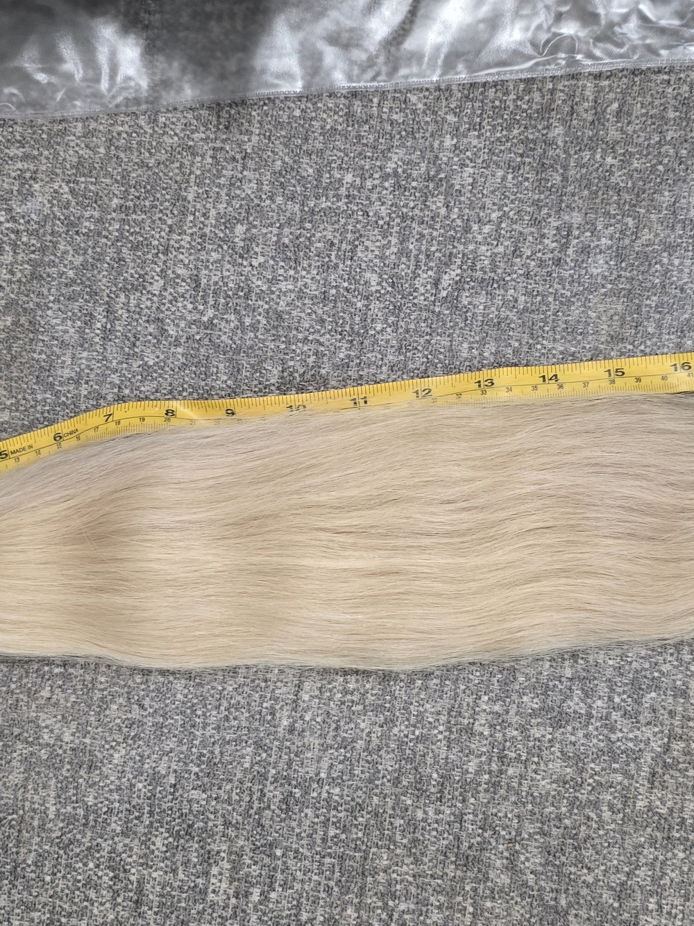 100% Human Hair Flat K-Tip Extensions - 613 Platinum Blonde 22" (100g)